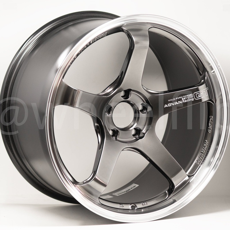 Advan GT Beyond 19×9.5 +25, 19×11 +35 5×112 Machining & Hyper Platinum Black (SET)