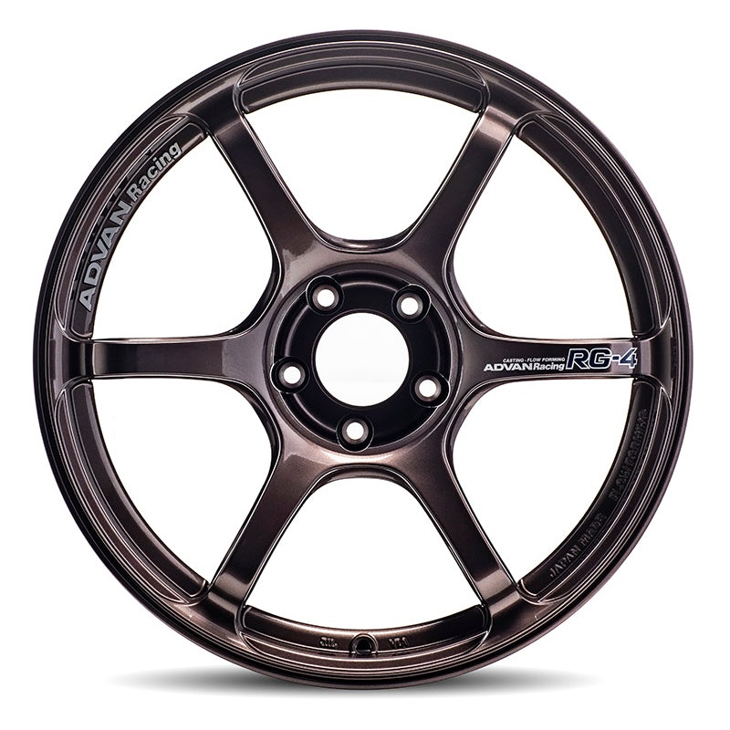 Advan RG-4 18×8.5 +50 5-114.3 Racing Copper Bronze Wheel