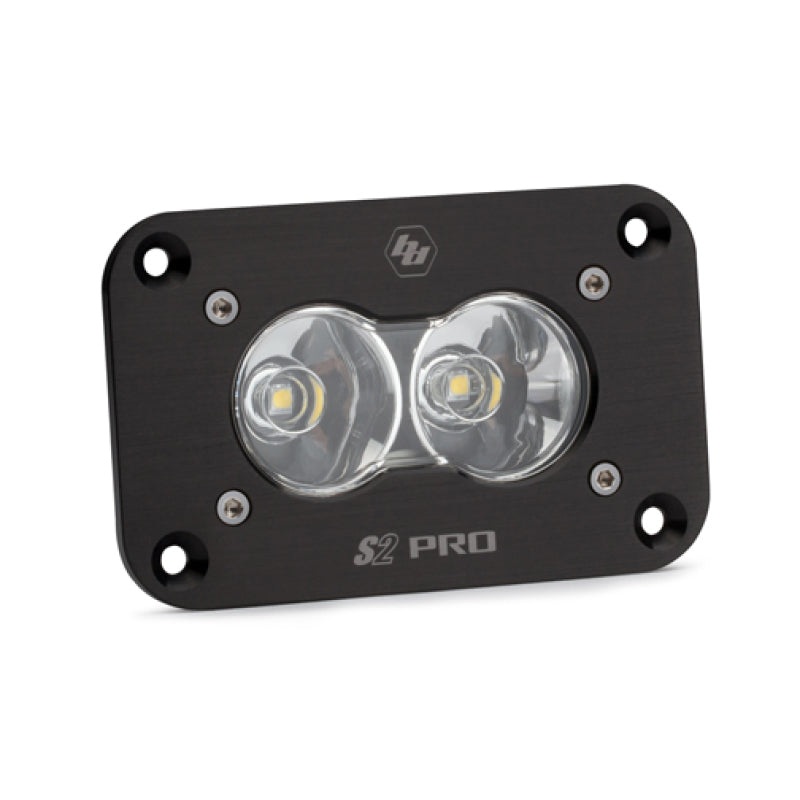 Baja Designs S2 Pro Work/Scene Pattern Flush Mount LED Work Light – Clear
