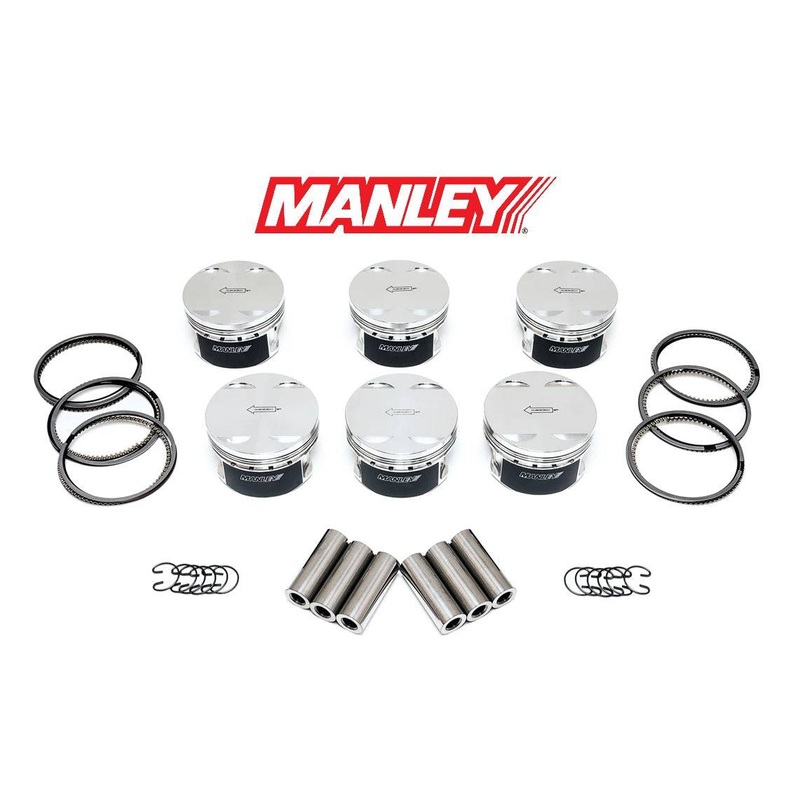 Manley Extreme Duty Forged 94mm Stroker Pistons Toyota Supra MK4 2JZGTE 2JZ-GTE 86mm -8 cc 10.0:1
