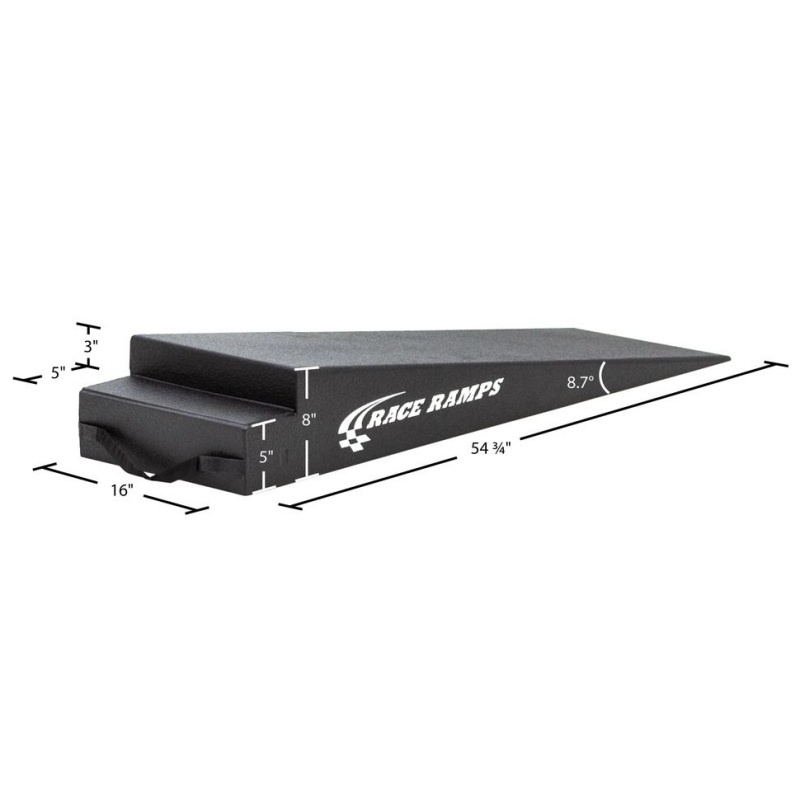 Race Ramps 8in. Trailer Ramps – 8.7 Degree Approach Angle