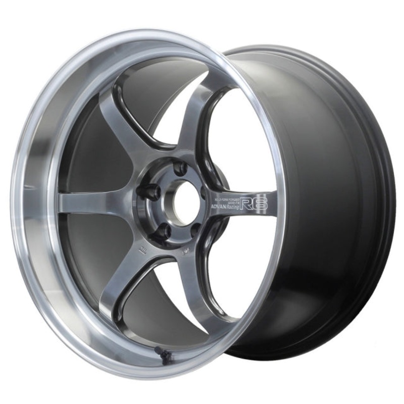 Advan Racing R6 Wheel – 20×12.0 +20 | 5×114.3 | Machining & Racing Hyper Black