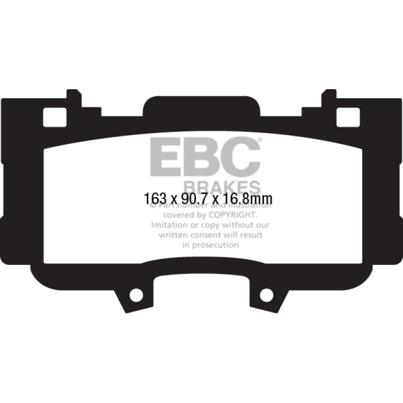 EBC brake Ultimax2 brake Pads