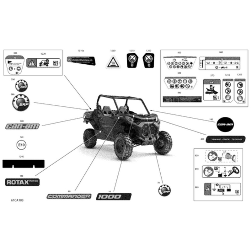 Tundra Gree, Decal “Can-Am” by Can-Am