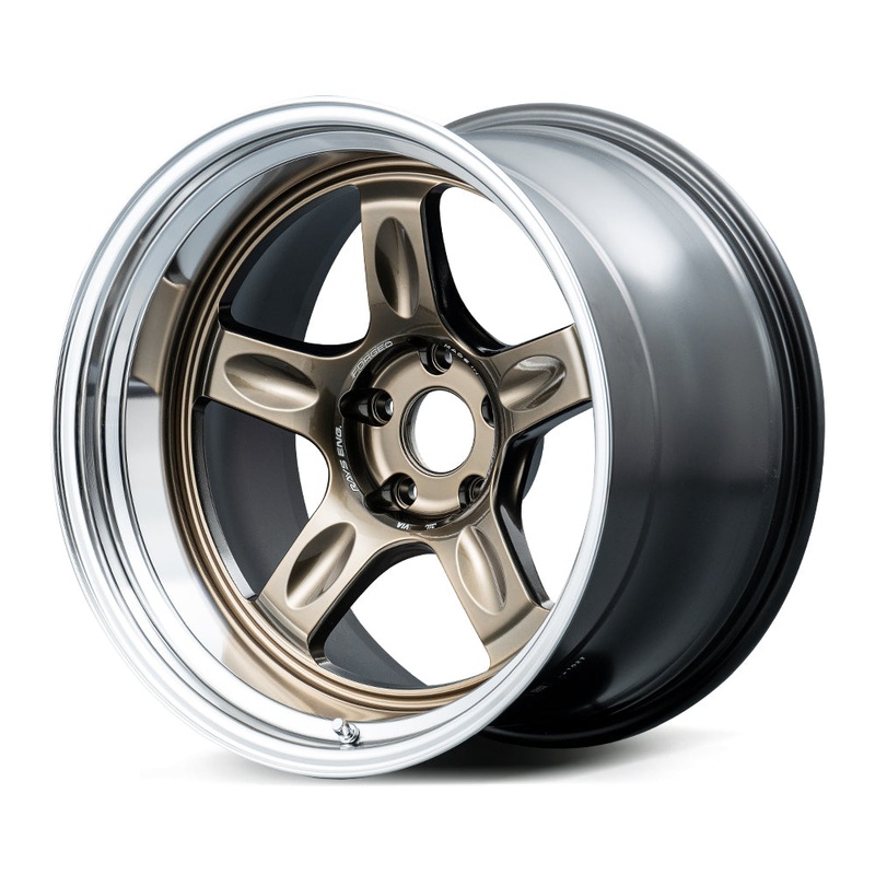 Volk Racing 21C SPEC-SR Wheel 18×8.5in 5×1114.3 Bronze Metal (Set of Four)