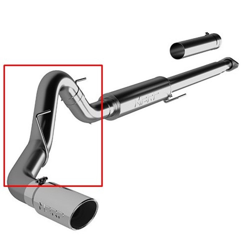 MBRP 11-14 Ford F150 EcoBoost 4in Aluminized Tail Pipe (NO DROPSHIP)