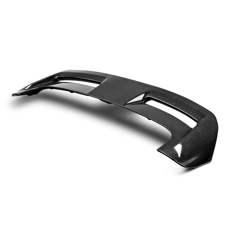 Seibon OE-style carbon fiber rear spoiler for 2012-2013 Ford Focus 4 Door
