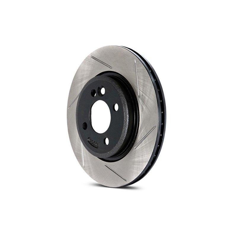 StopTech Power Slot 01-06 BMW M3 E46 Rear Left Slotted Rotor