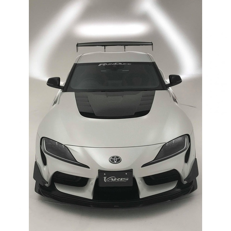 Varis Arising I Carbon Fiber Front Lip Spoiler – 2020+ Toyota GR Supra (A90/A91)