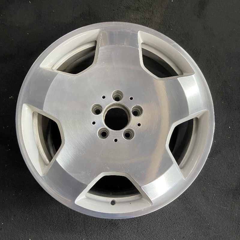 18″ MERCEDES S-CLASS 07 221 Type; S550 18×9.5 5 spoke short spokes Original OEM Wheel Rim