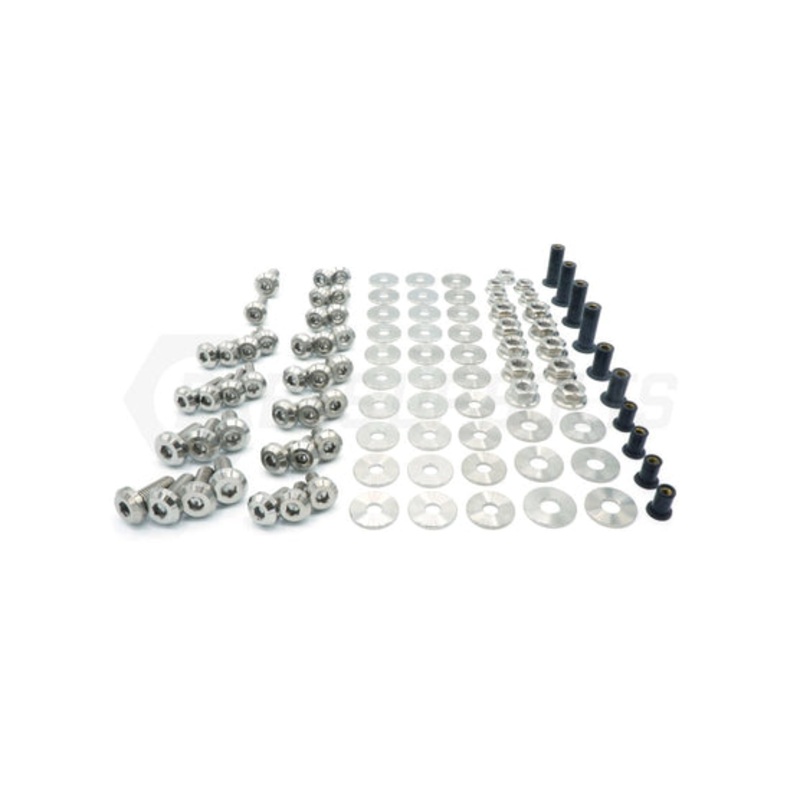Dress Up Bolts 15-21 WRX/STI Stage 2 Titanium Hardware Engine Bay Kit – Polished | SUB-015-Ti-POL