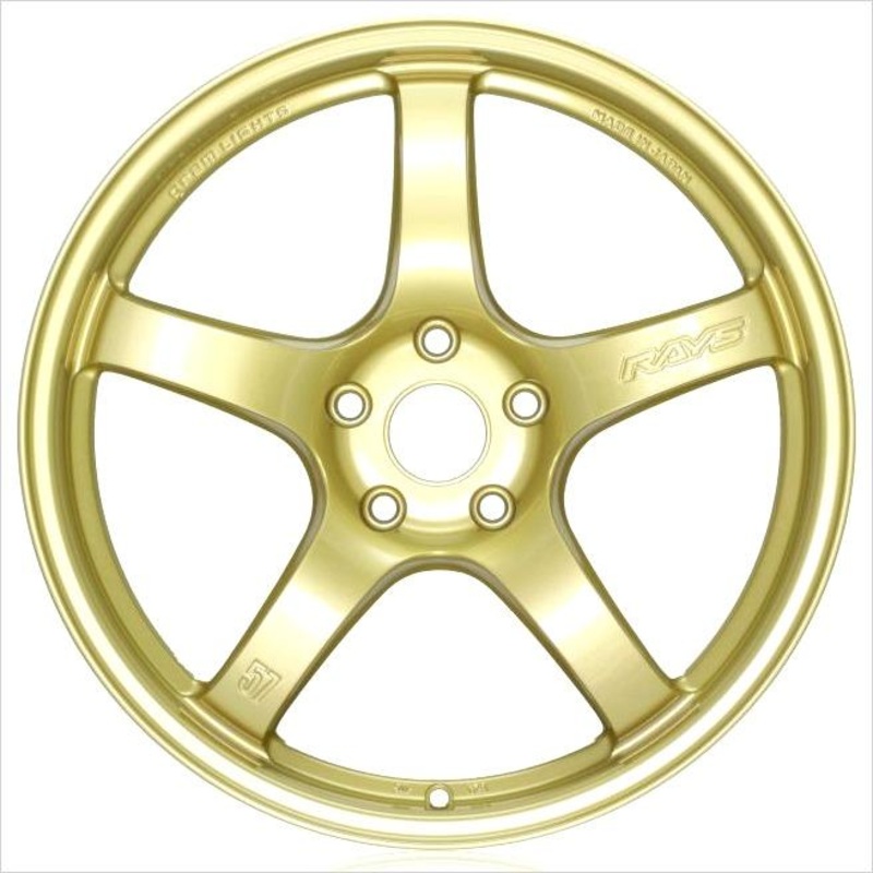Gram Lights 57CR 18×9.5 +38 5×100 E8 Gold (SET)