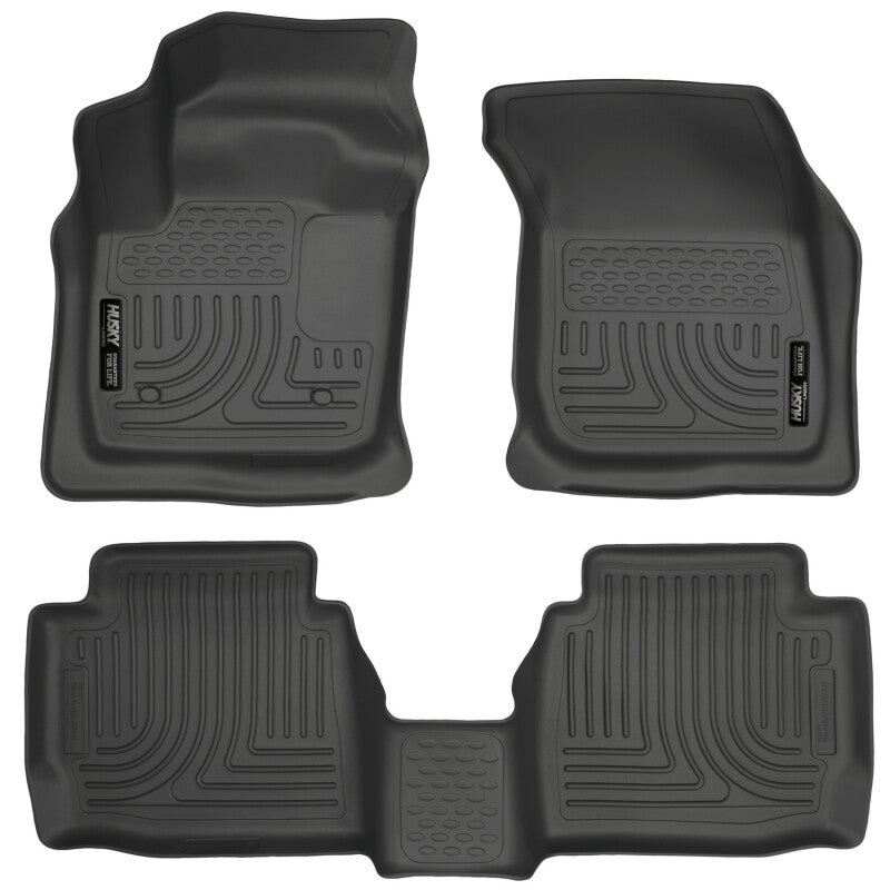 Husky Liners 13-16 Ford Fusion WeatherBeater Combo Black Floor Liners