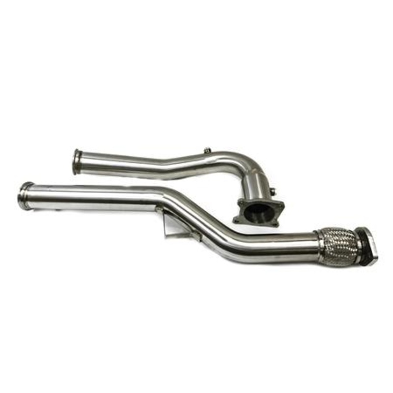 PLM [2015-2021 WRX] Power Driven J-Pipe Downpipe 6MT | PLM-SUB-JP-DP-15-CAT