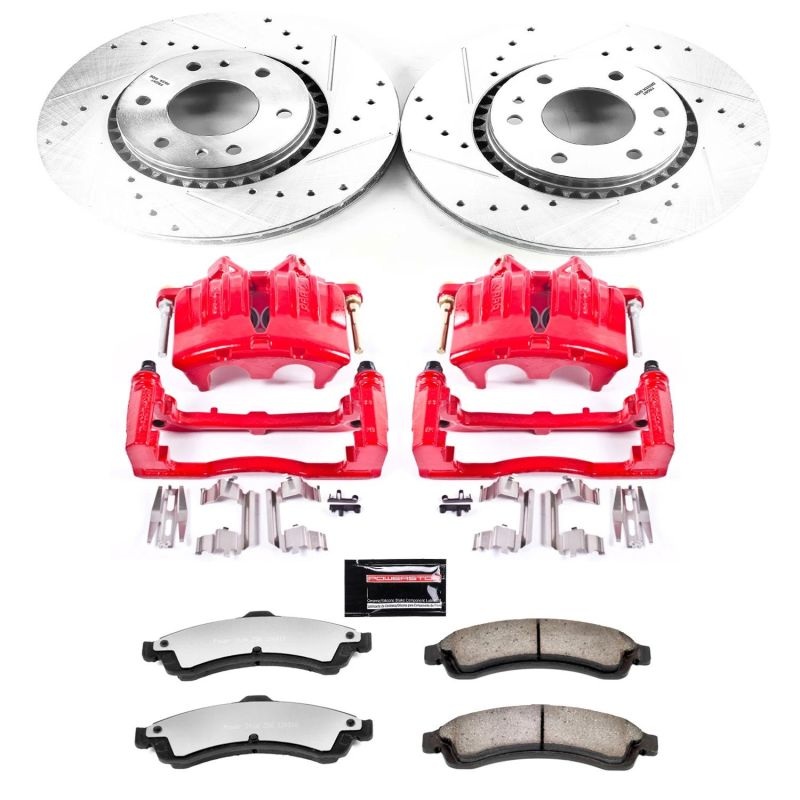 PowerStop Power Stop 2005 Saab 9-7x Z36 Truck and Tow Kit w/ Calipers – Front