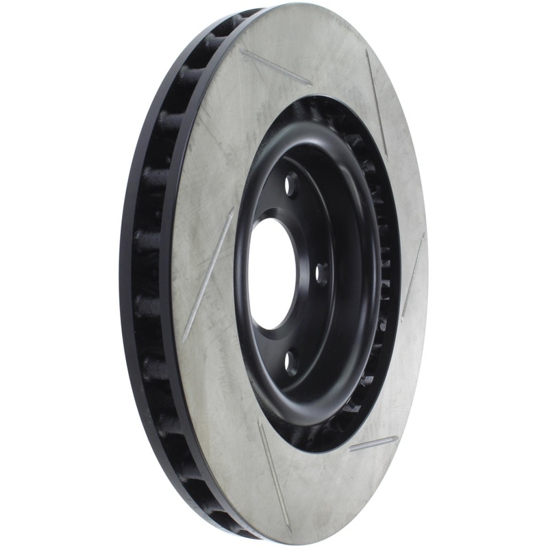 StopTech Power Slot 05-07 Cadillac XLR / 06-09 Chevy Corvette Front Right Slotted Rotors
