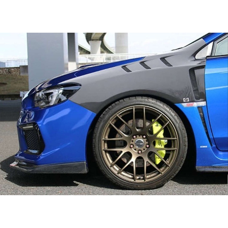 Charge Speed VA S4 Factory Spec Carbon Fiber Front Fenders Vented – 2015-2021 WRX/STI