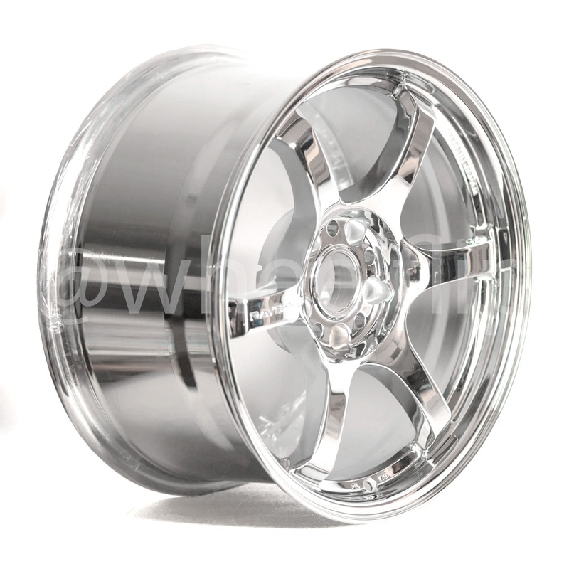 Gram Lights 57DR 17×9 +38 5×100 Chrome Plating (SET)