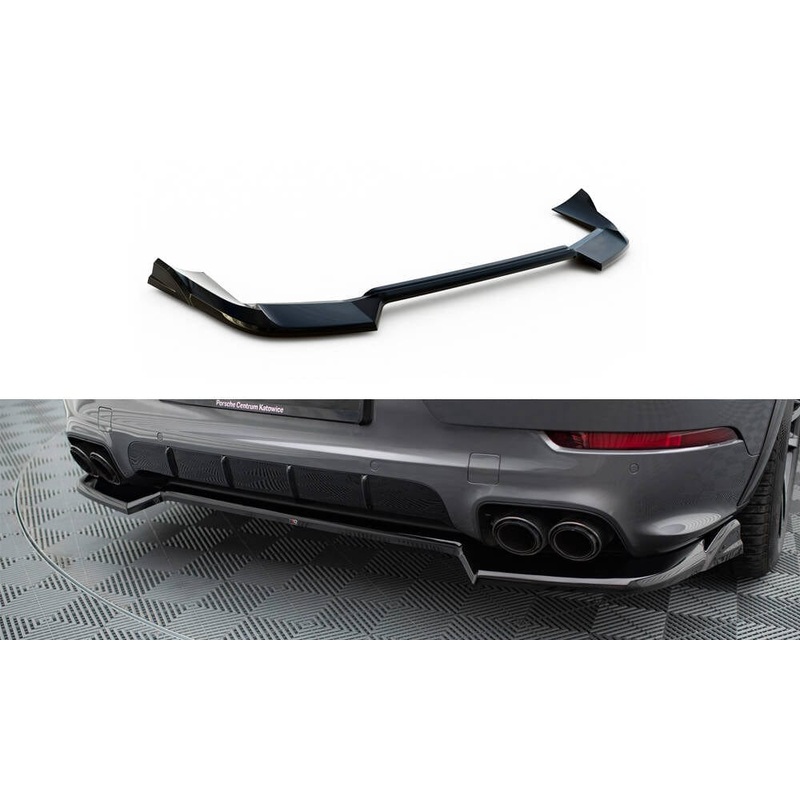 Maxton Design Rear Splitter – Porsche Cayenne Suv / Coupe Mk3 Facelift